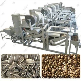 Peralatan Mesin Dehulling Benih Rami