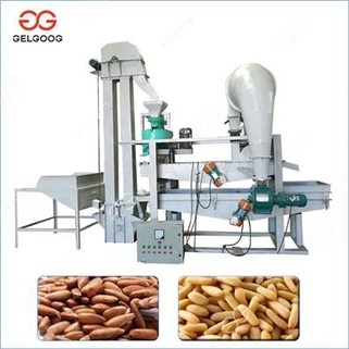 Mesin Penembakan Kacang Pinus